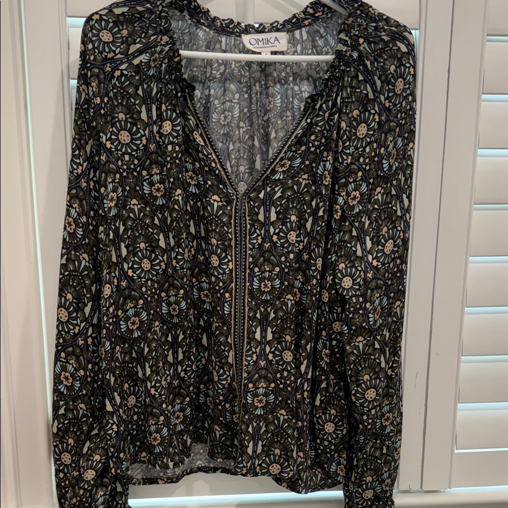 Omika Multicolor Floral Blouse